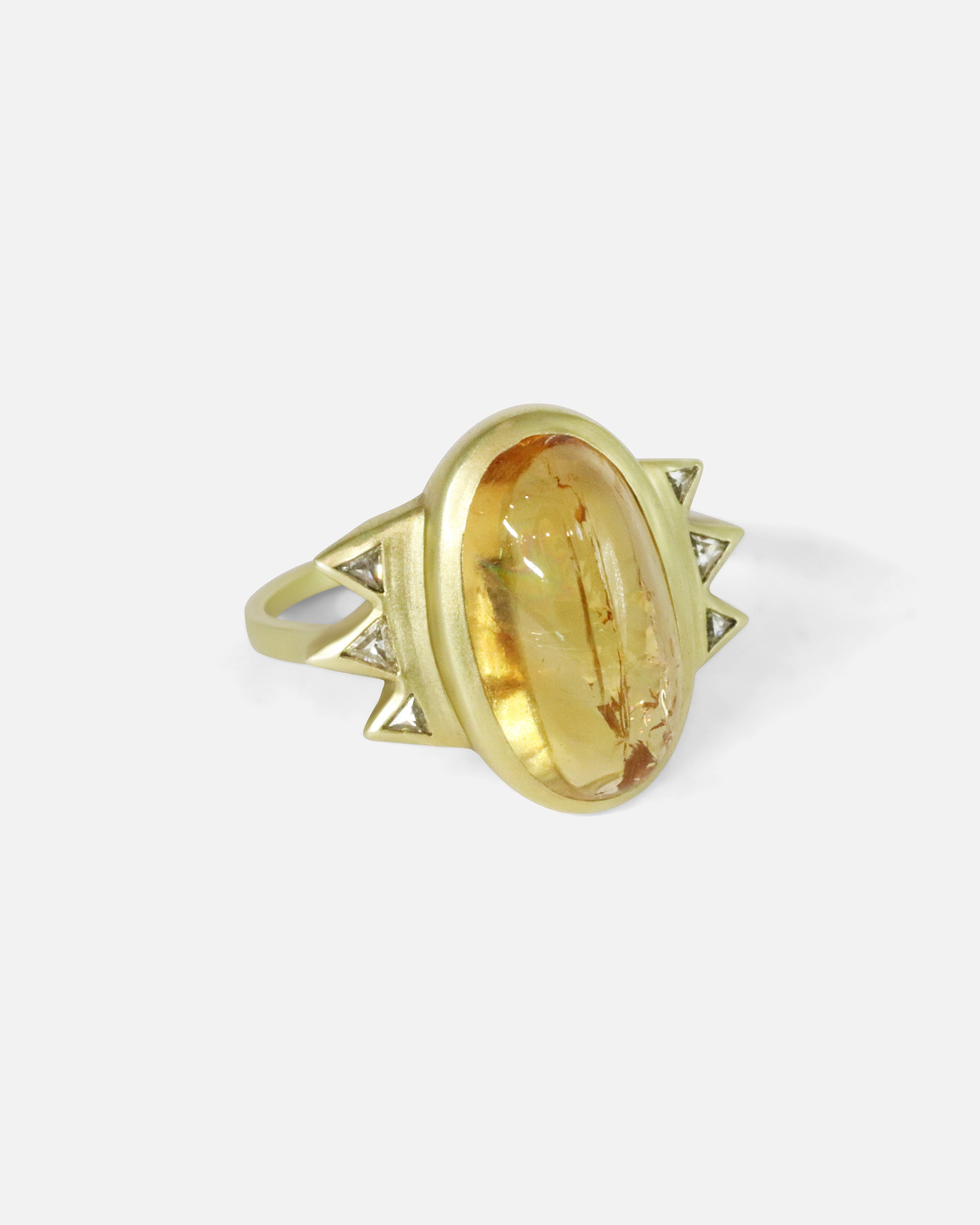 Bubble 26 Imperial Topaz Ring - 14K Gold Women's Fashion Jewelry | Perfect for Weddings, Anniversaries & Special Occasions