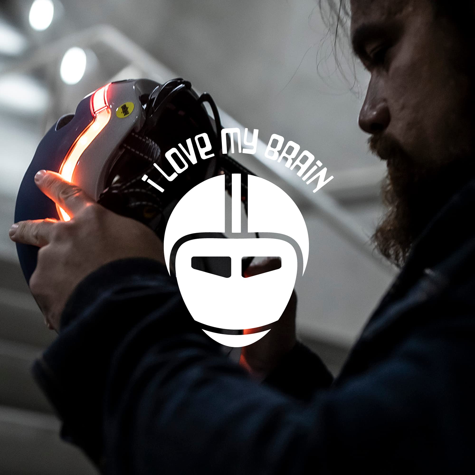 Nutcase VIO Bike Helmet with LED Lights & MIPS Protection - Lightweight Adult Cycling Helmet for Road Biking, Commuting & Urban Safety - Navy Blue Small/Medium (54-58cm) - Perfect for Night Rides & City Cycling