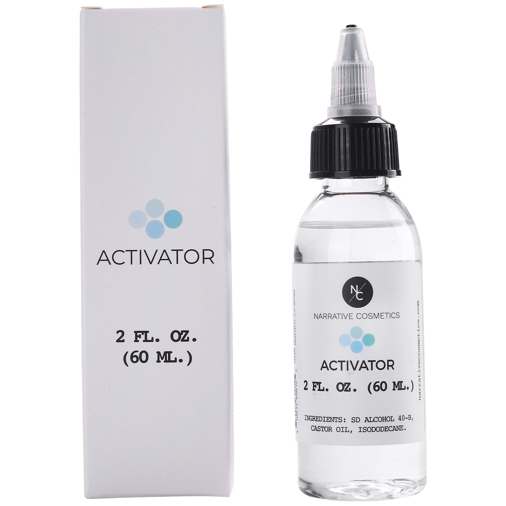 Special FX Makeup Alcohol Palette Activator - 2 Fl Oz (60ml) for Theater, Film, Halloween & Professional Cosplay - Ideal for Creating Realistic Wounds, Scars & Special Effects Makeup