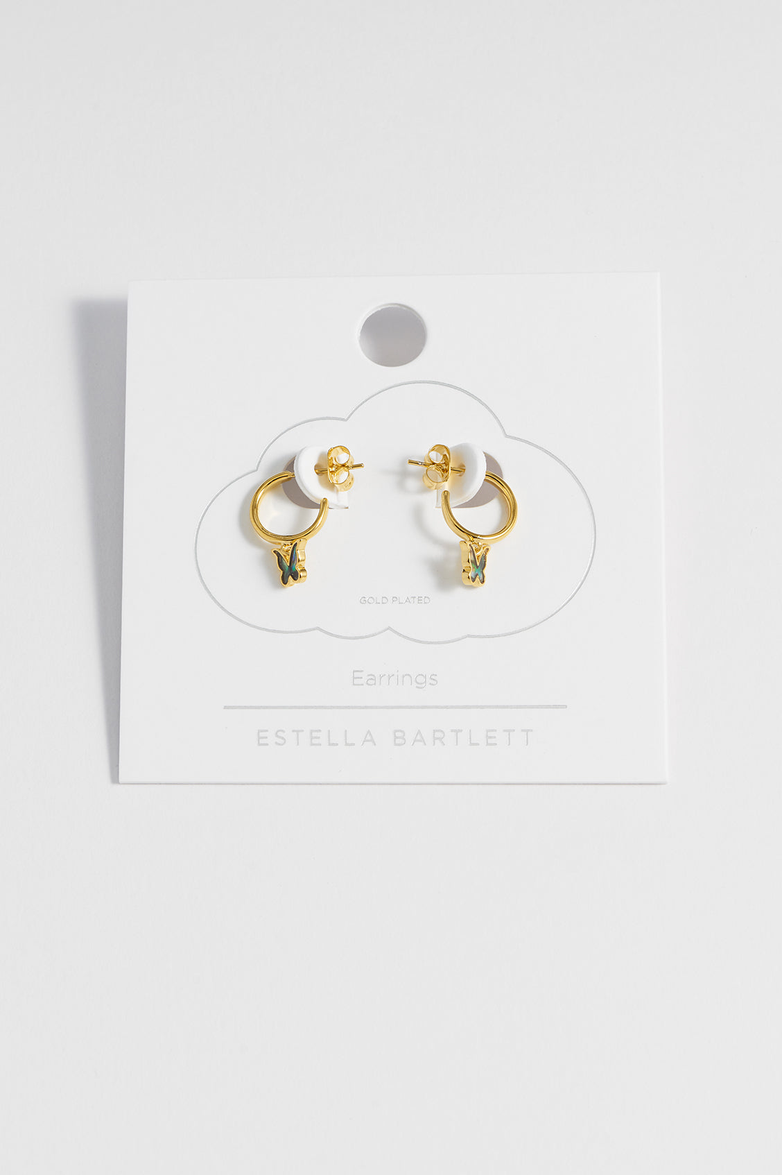 Butterfly Drop Hoops - Elegant Dangle Earrings for Women | Perfect for Parties, Weddings & Everyday Wear