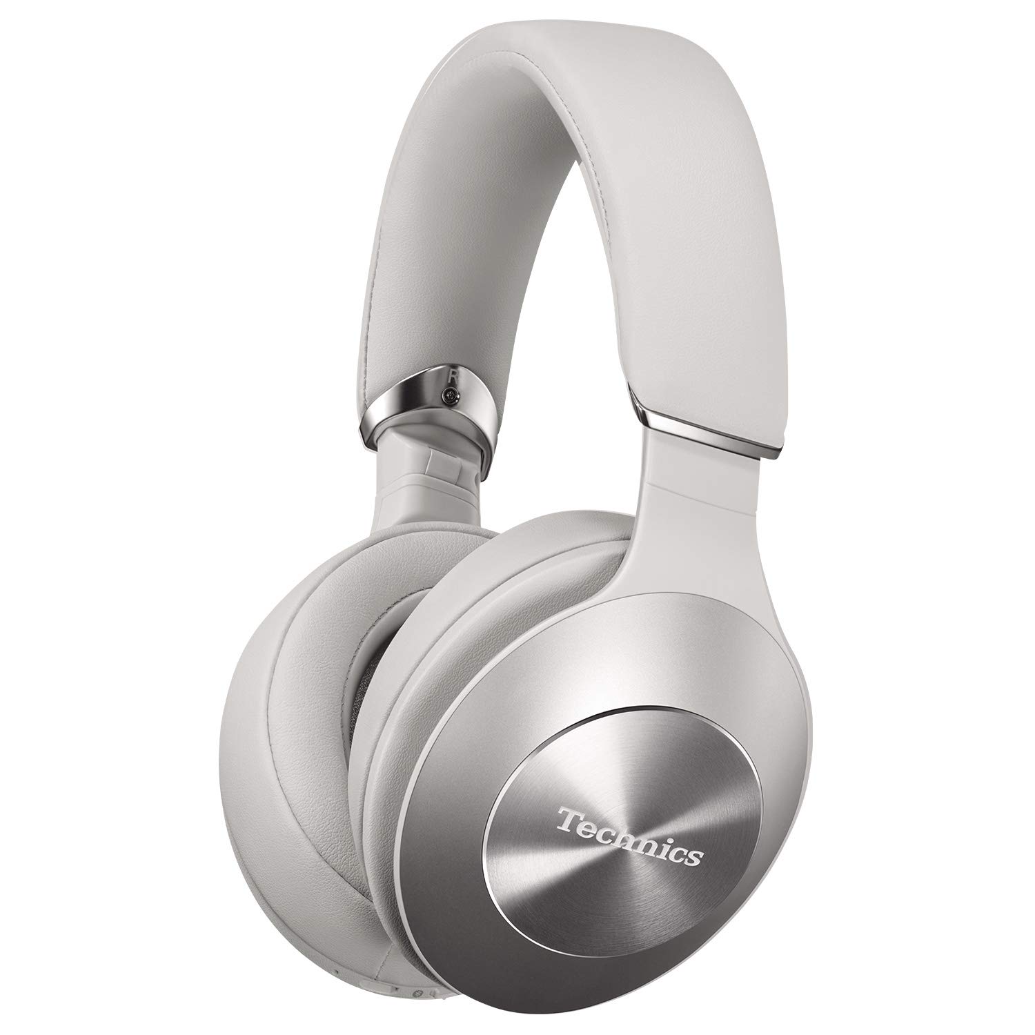 Technics Premium Hi-Res Wireless Bluetooth Stereo Headphones with 40mm Dynamic Drivers, ANC, Ambient Sound Mode & Auto Pause - EAH-F70N-S (Silver) | Perfect for Travel, Commuting & Home Entertainment
