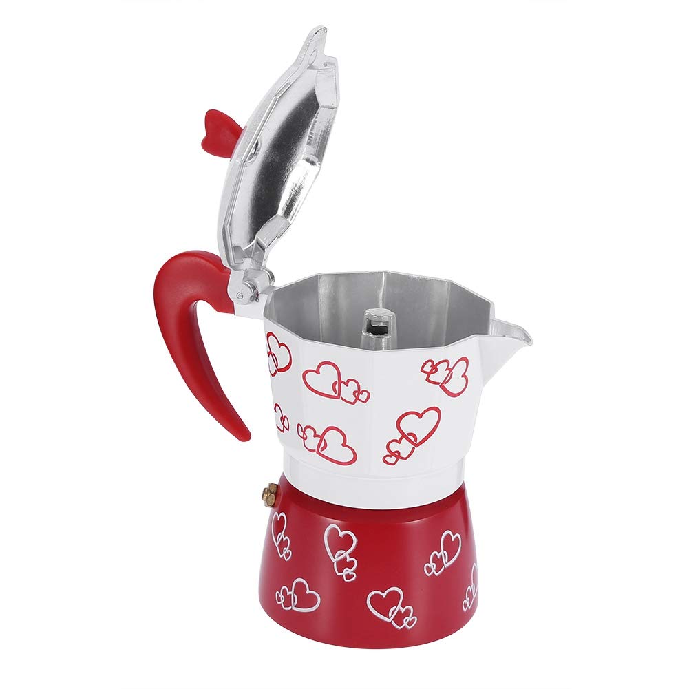 Durable Aluminum Moka Pot - 6 Cup Stovetop Espresso Maker for Home, Kitchen & Coffee Bar | Perfect for Espresso, Latte & Cappuccino | Easy to Use & Clean