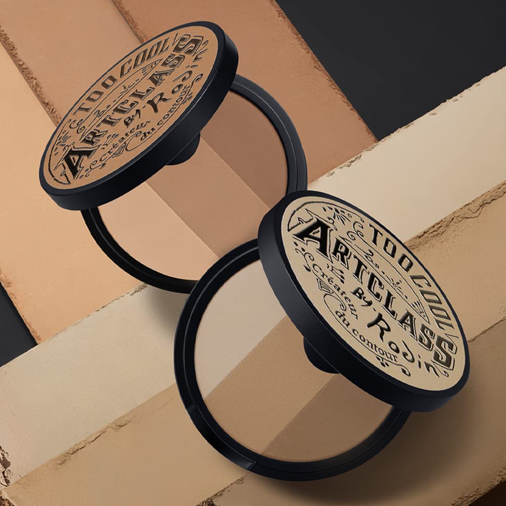 Too Cool for School ArtClass by Rodin Shading Palette - Korean Contour & Bronzer Powder for Warm Tone Makeup | Perfect for Everyday Contouring and Highlighting