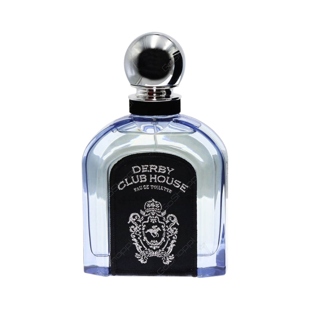 Derby Club House Eau de Toilette for Men - 100ml Fresh Fragrance Spray - Perfect for Daily Wear, Office & Special Occasions