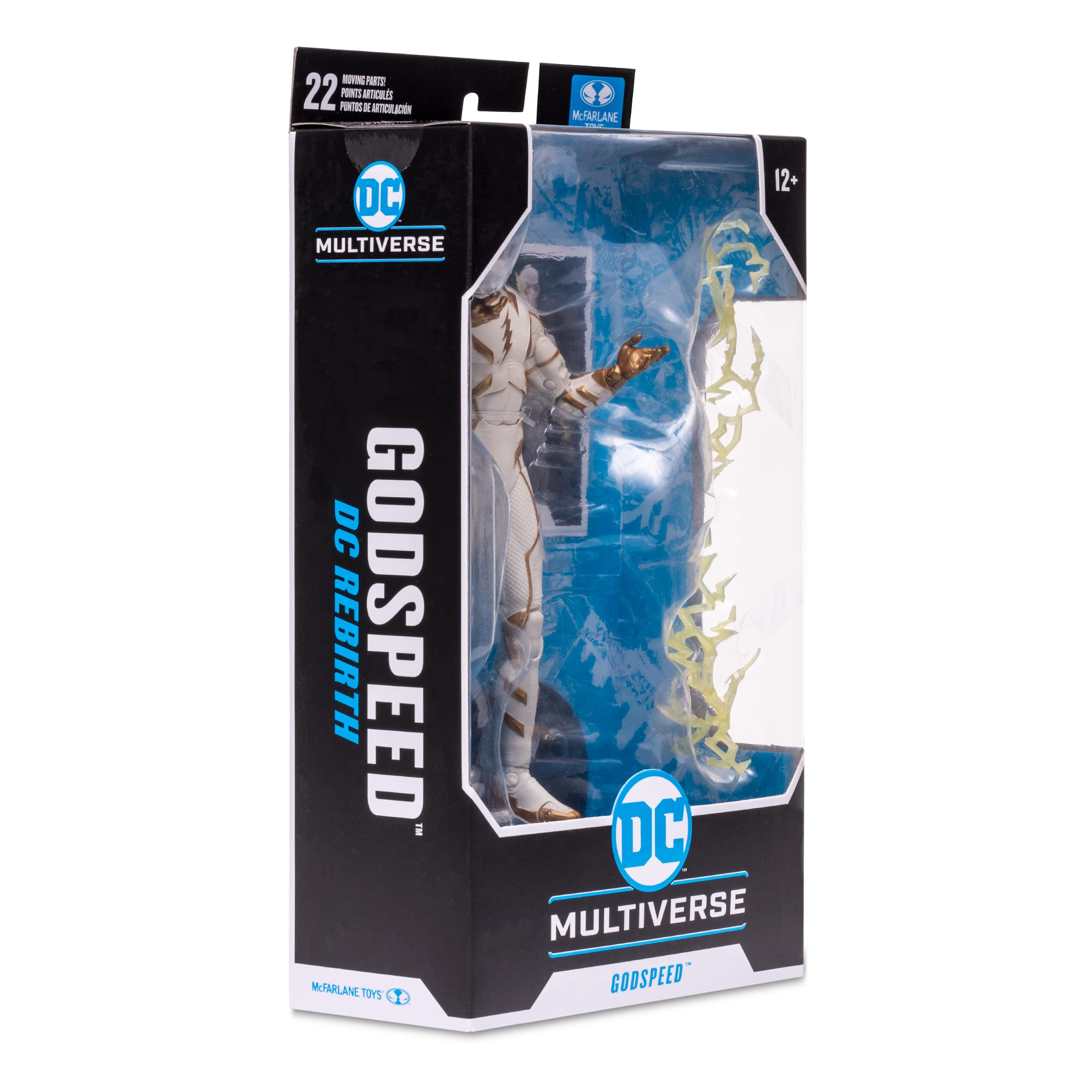 McFarlane Toys DC Multiverse Godspeed 7-Inch Action Figure with Collectible Accessories | DC Comics Superhero Figure for Display & Play | Perfect for Collectors & DC Fans