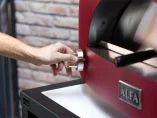Alfa Moderno 3-Piece Gas Pizza Oven - Outdoor Portable Pizza Maker for Backyard, Camping & Parties - Stainless Steel Commercial Pizza Oven with High Heat Output