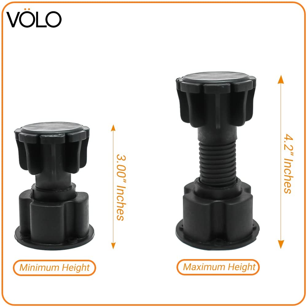 Adjustable PVC Sofa Legs - 3