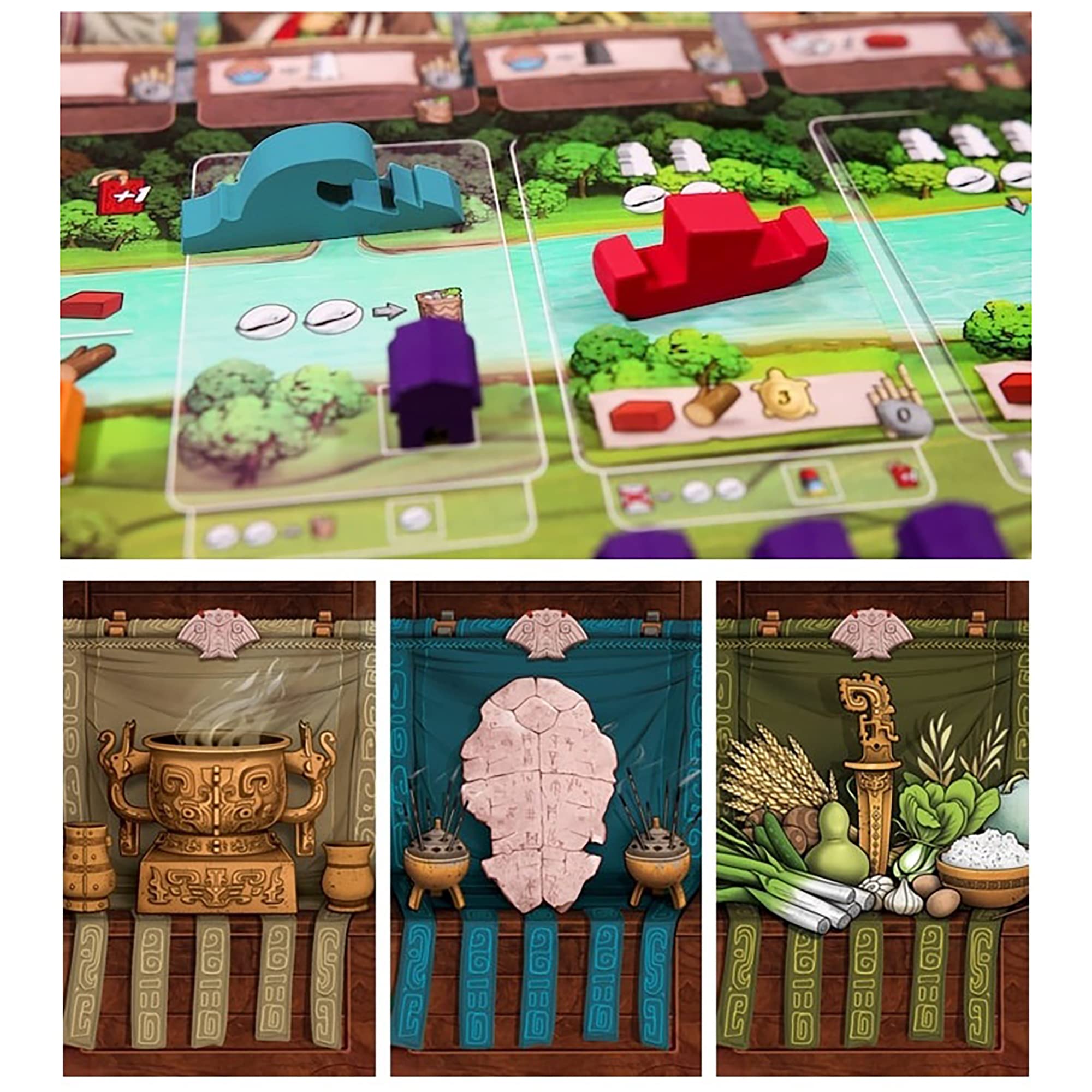 Legacy of Yu - Ancient China Themed Solo Board Game by Garphill Games | Strategy Adventure for 1 Player Ages 14+ | Perfect for Home Game Nights & Solo Gaming Enthusiasts