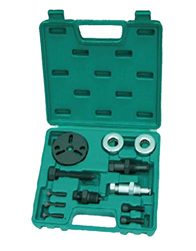 AC Compressor Clutch Removal Tool Kit - Professional Automotive Air Conditioning Repair Set for Installation & Maintenance | Perfect for Mechanics & DIY Car AC System Repairs