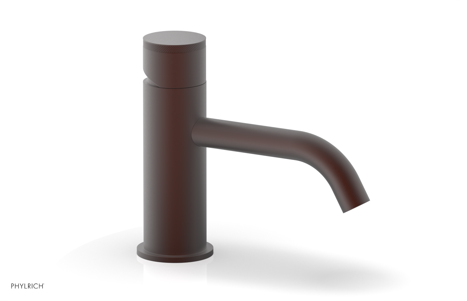 BASIC II 6 Single Hole Bathroom Faucet with Knurled Handle - Chrome Finish for Modern Sink Vanity (Perfect for Home, Hotel & Restaurant Renovation)