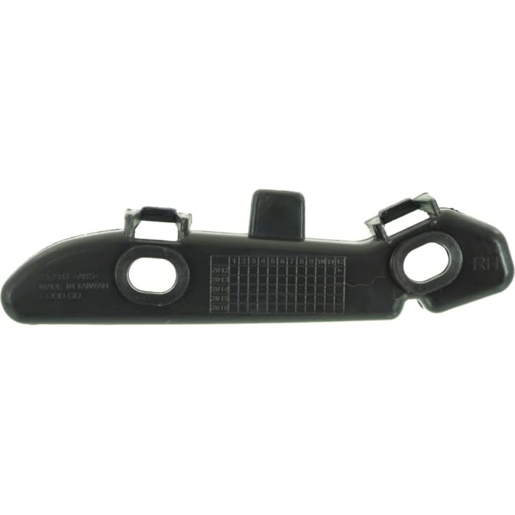 BMW 330e / 340i Front Bumper Bracket (2016-2018) - Passenger Side Lower Reinforcement Mount | Compatible with Sedan & Wagon Models | OEM BM1043105 / 51117279712 | Durable Plastic Replacement Part | Perfect for Collision Repair & Auto Maintenance