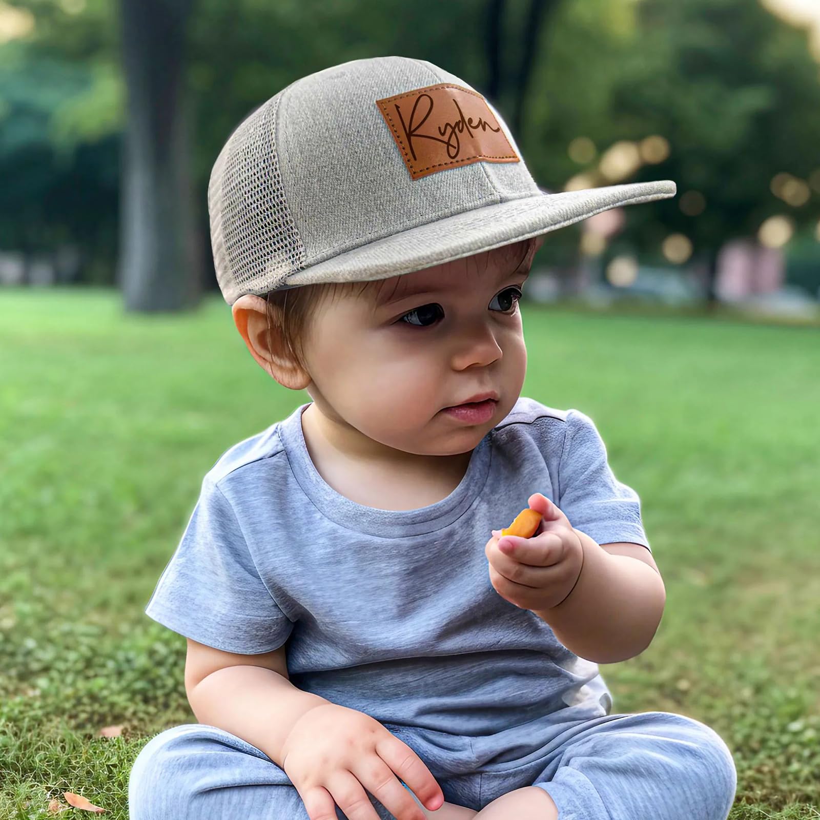 Personalized Toddler Baseball Caps with Names - Custom Trucker Hats for Boys & Girls - Father & Son Matching Hats for Outdoor Activities, Sports & Family Photos