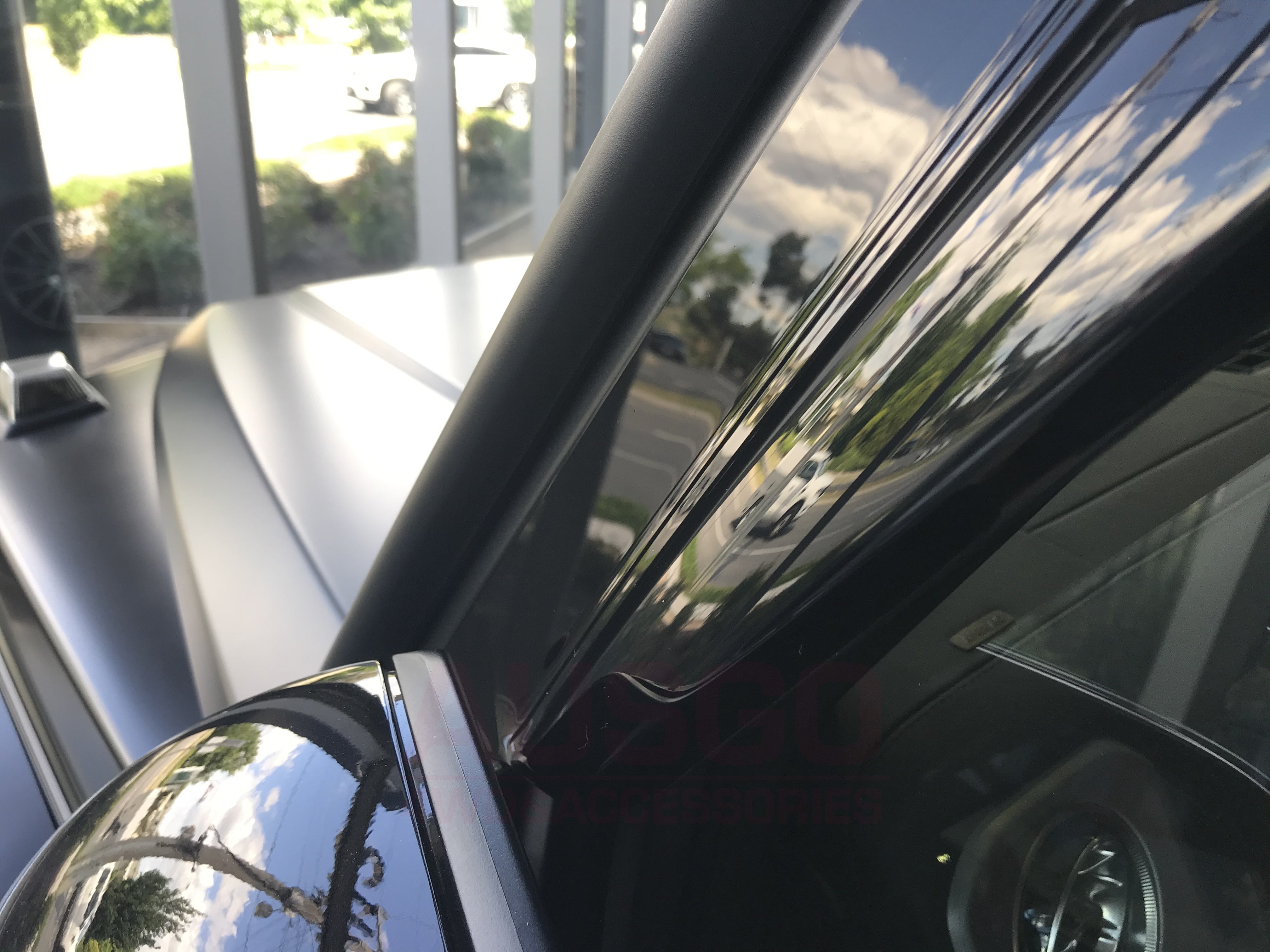 Premium Wide Weather Shields for Mercedes Benz G Class (2018-Present) - Durable Wind & Rain Protection for Off-Road & Urban Driving