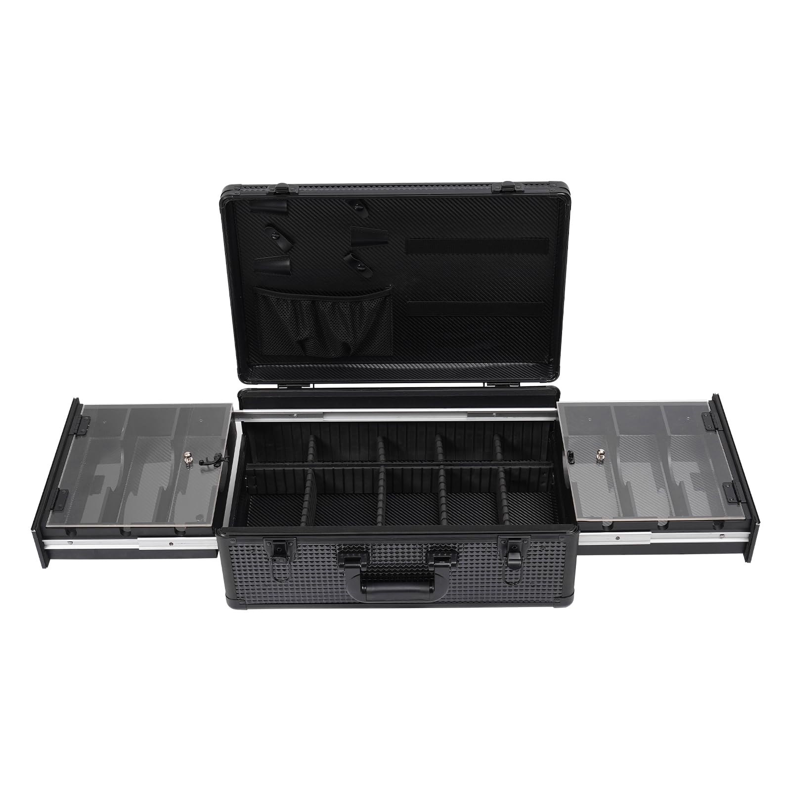 Professional Barber Case - Detachable Hairdressing Tool Organizer for Salon & Home Use | Versatile Styling Kit for Hair Stylists, Pet Groomers & Travel | Perfect for Clippers, Scissors & Styling Tools Storage