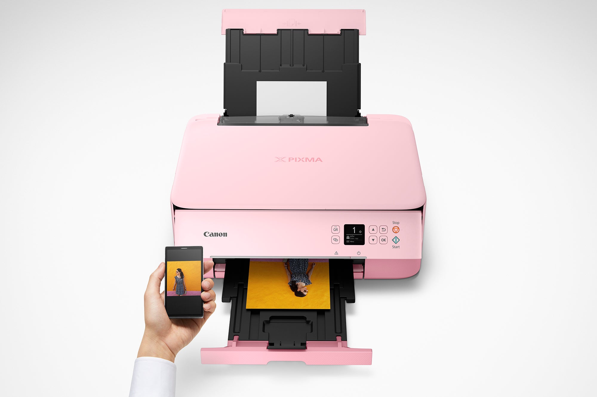 CANON PIXMA TS5370a All-in-One Wireless Printer with Scanner & Copier - Ideal for Home Office, School Projects, and Small Business Printing Needs