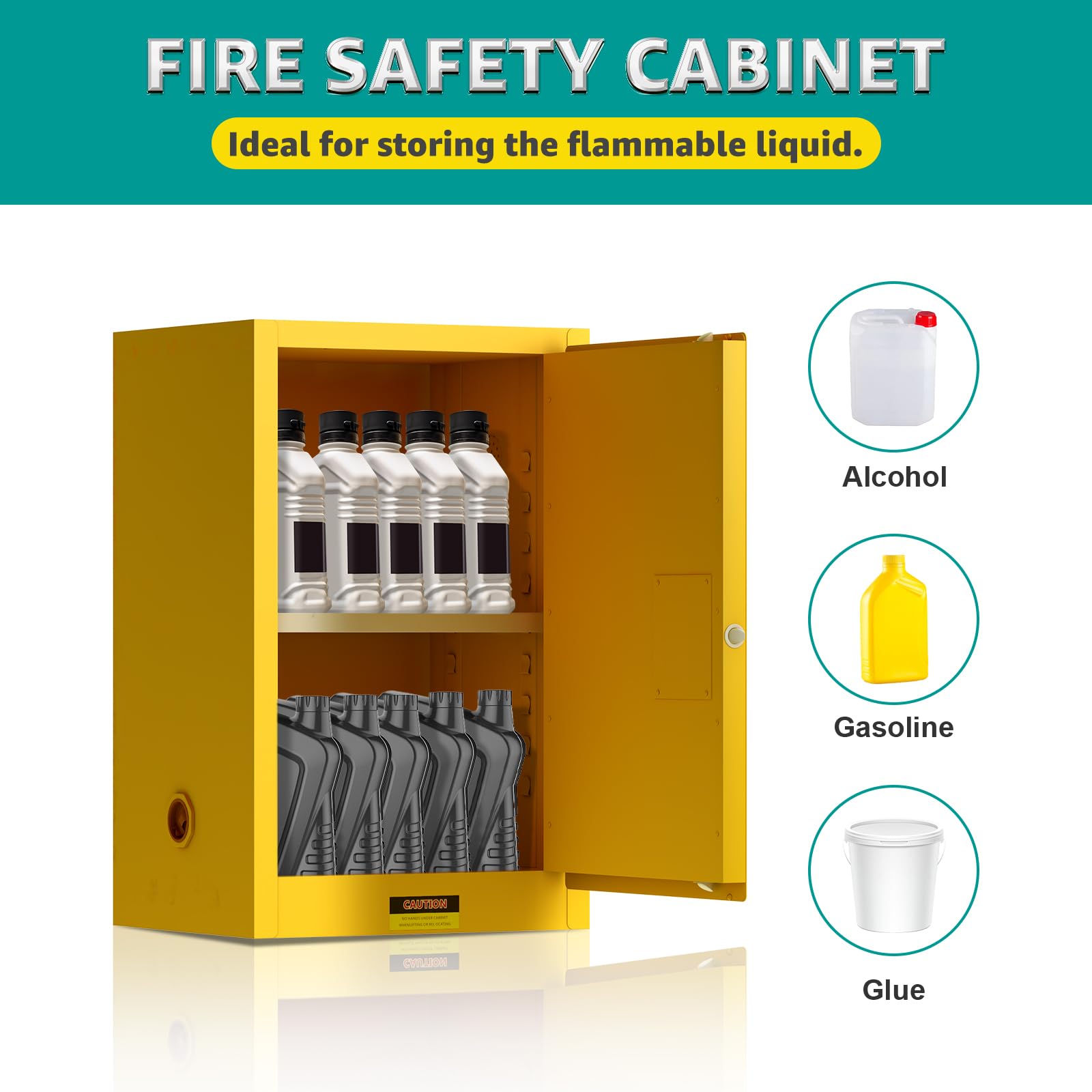 Vohala Flammable Storage Cabinet - 35.5