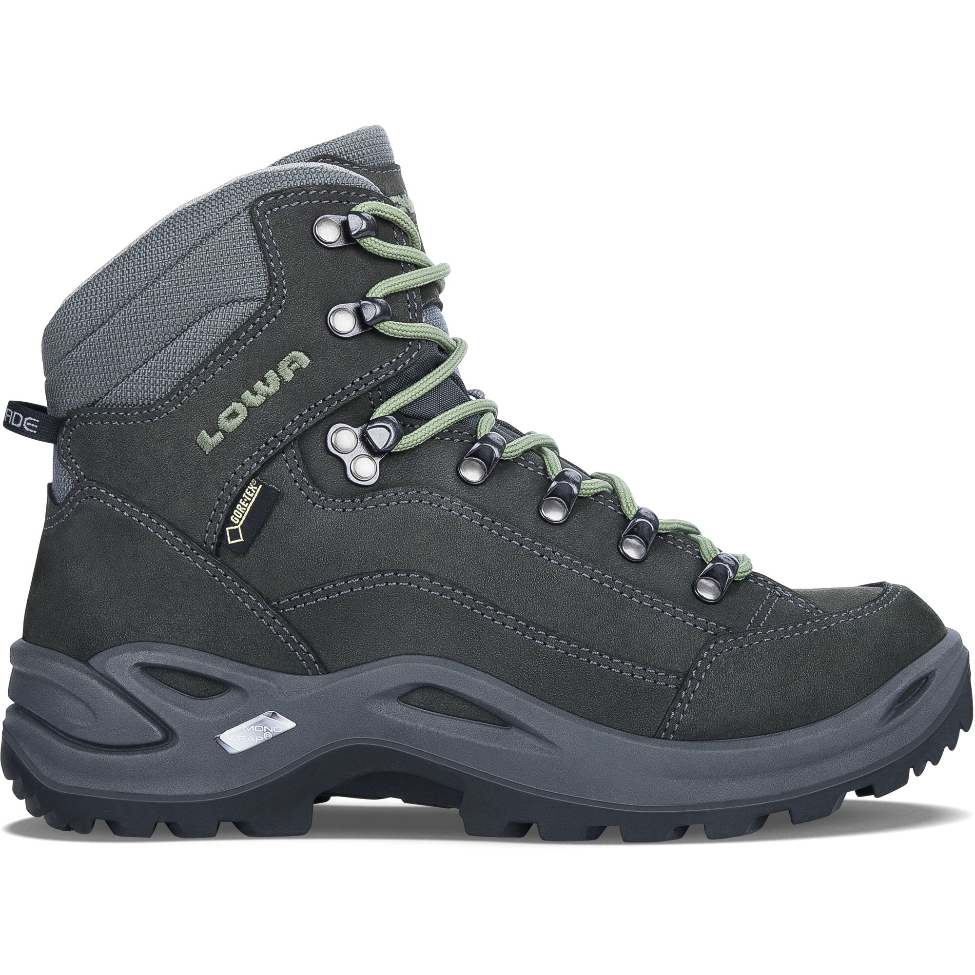 Lowa Women's Renegade GTX Mid Hiking Boots - Waterproof Leather Trekking Shoes for Outdoor Adventures, Trail Walking & Backpacking (Closeout Sale)