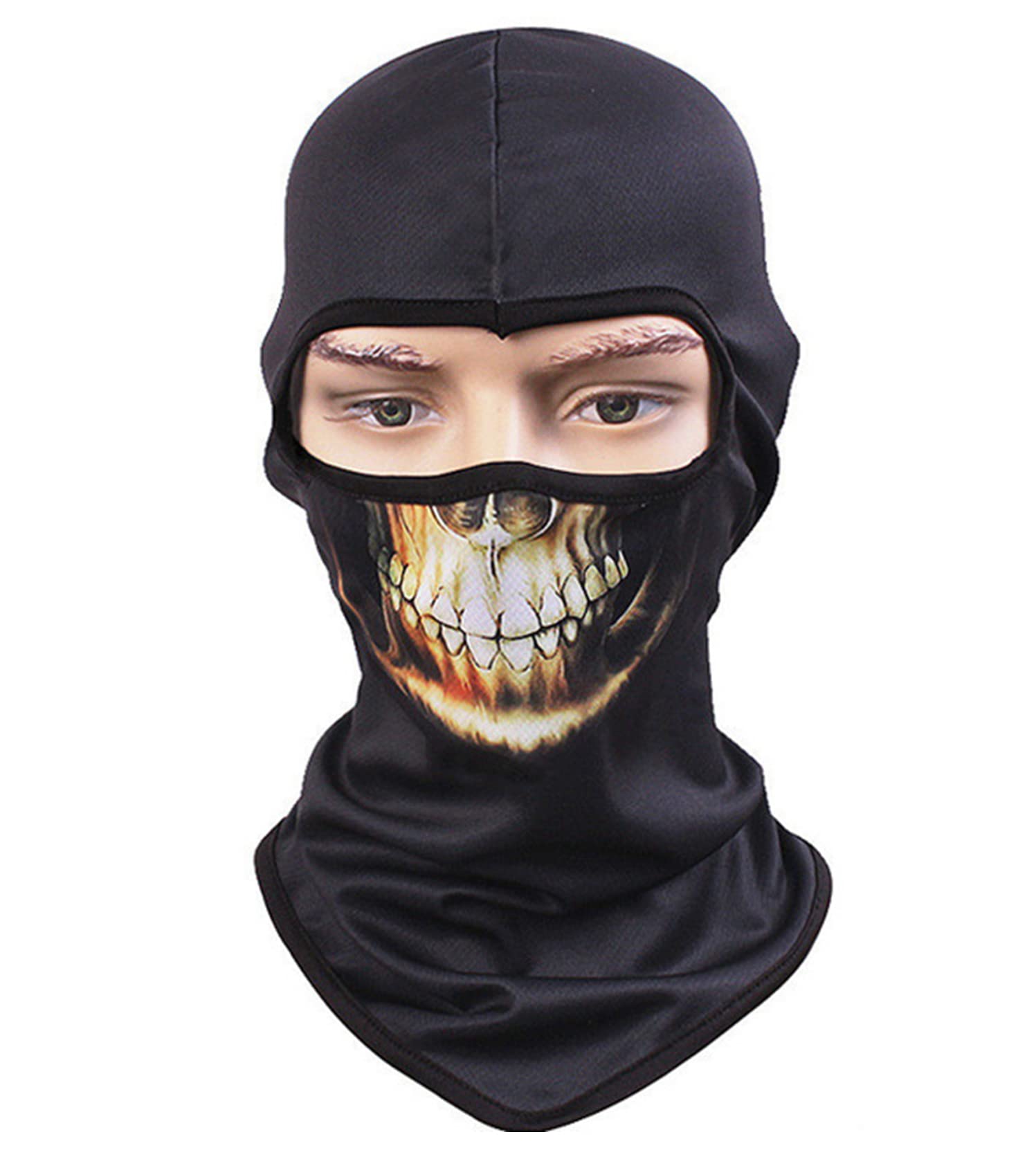 Yahoyaba Outdoor Sports Cycling Dust Mask & Animal Balaclava Face Cover - Breathable for Biking, Skiing, Music Festivals, Raves, Halloween & Costume Parties - Perfect for Winter Sports, Cycling Protection & Cosplay Events