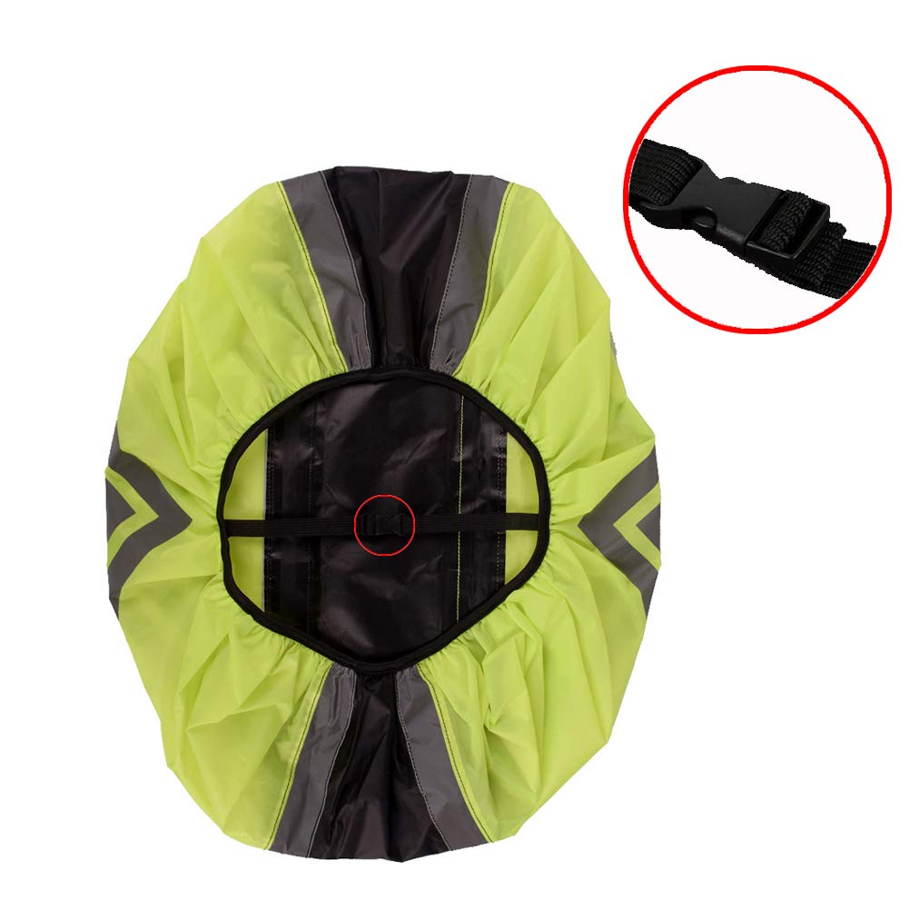 Reflective Backpack Rain Cover 20-55L - Waterproof & Dustproof Travel Bag Protector for Outdoor Camping, Hiking & Commuting - Stay Dry in All Weather Conditions