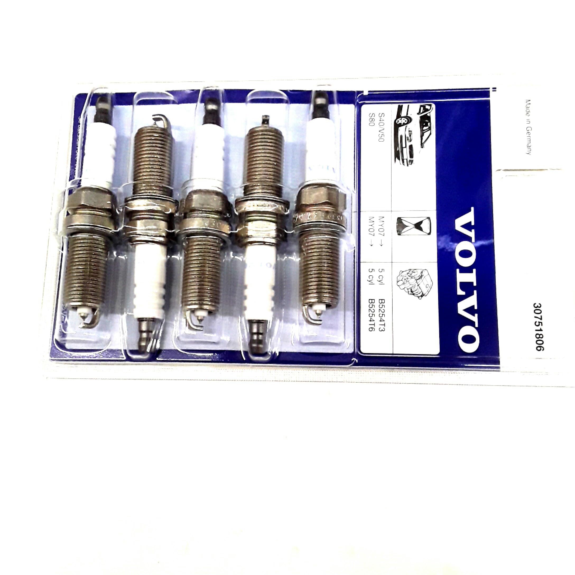 Volvo 30751806 Spark Plug - Genuine OEM Replacement for Volvo Engines - Perfect for Tune-Ups & Performance Boosting