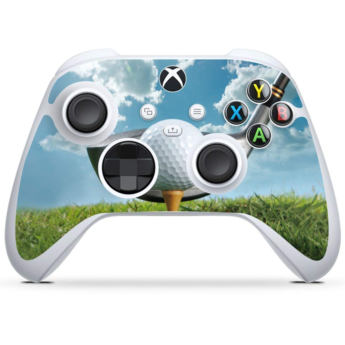 Premium Skin Compatible with Microsoft Xbox Series S Controller - Durable Vinyl Decal for Golf Enthusiasts - Perfect for Gaming & Sports Decor