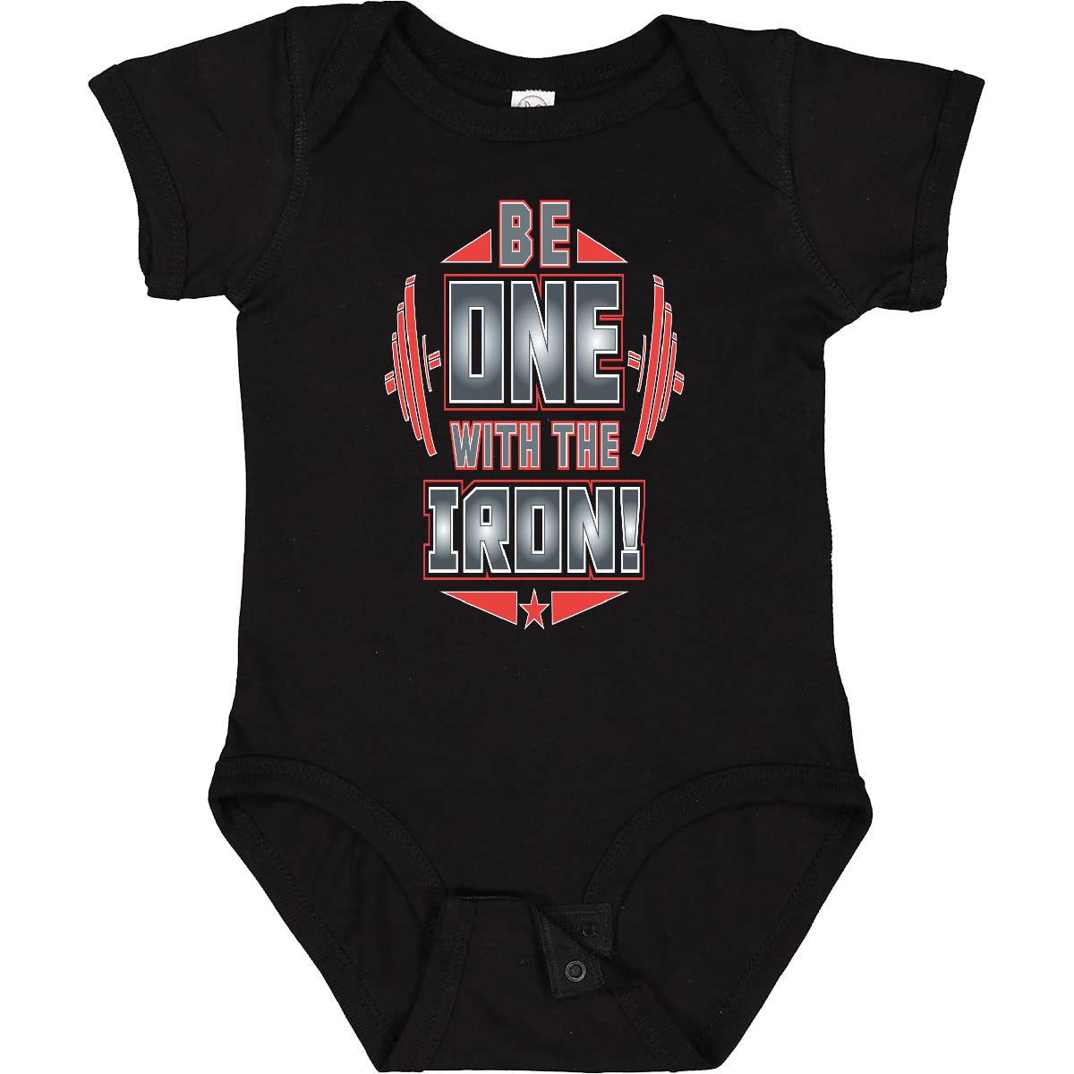 Inktastic Weightlifting Fitness Lifter Baby Bodysuit - Cute Gym Workout Outfit for Infants & Toddlers - Perfect for Gym Daycare, Workout Sessions & Family Fitness Events