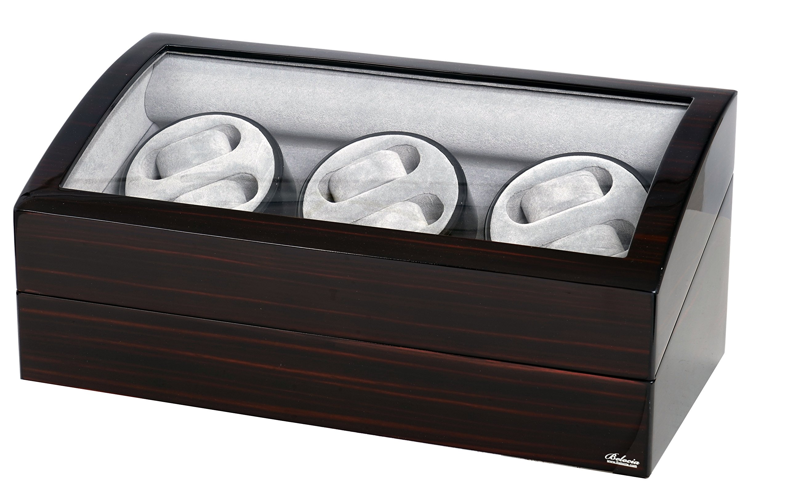 Premium 6 Watch Winder with 8 Extra Storage Slots | Japanese Mabuchi Motors | Silent Automatic Watch Winder for Luxury Watches | Perfect for Watch Collectors & Travel Cases