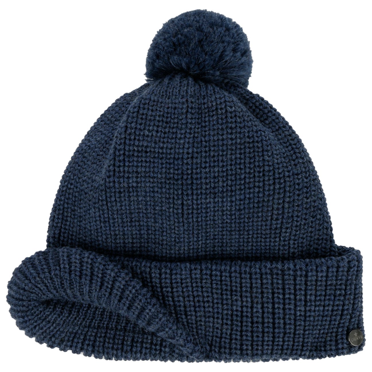 Lierys Knit Bobble Hat - Warm Winter Beanie for Men & Women - Cozy Cable Knit Pom Pom Hat for Cold Weather - Perfect for Skiing, Snowboarding & Outdoor Activities