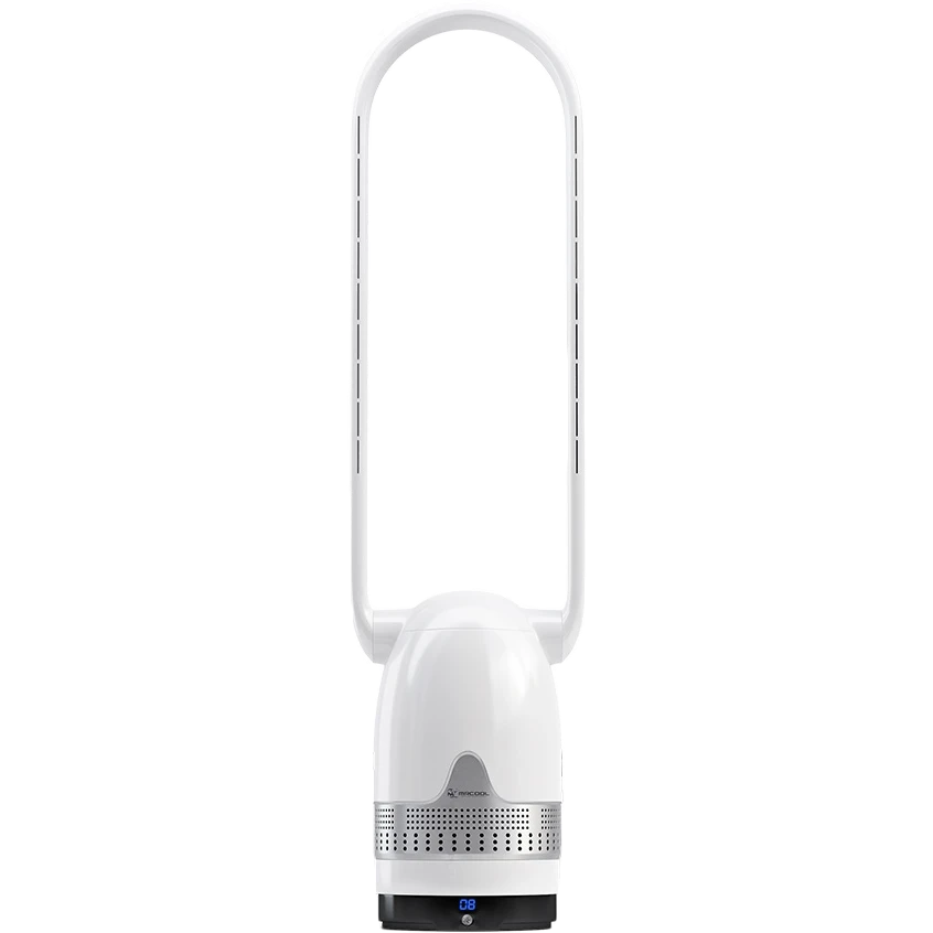 MRCOOL MRBREEZE Bladeless Oval Fan & Air Purifier - Quiet Cooling with HEPA Filter for Home, Office & Bedroom - Perfect for Allergy Relief & Air Circulation