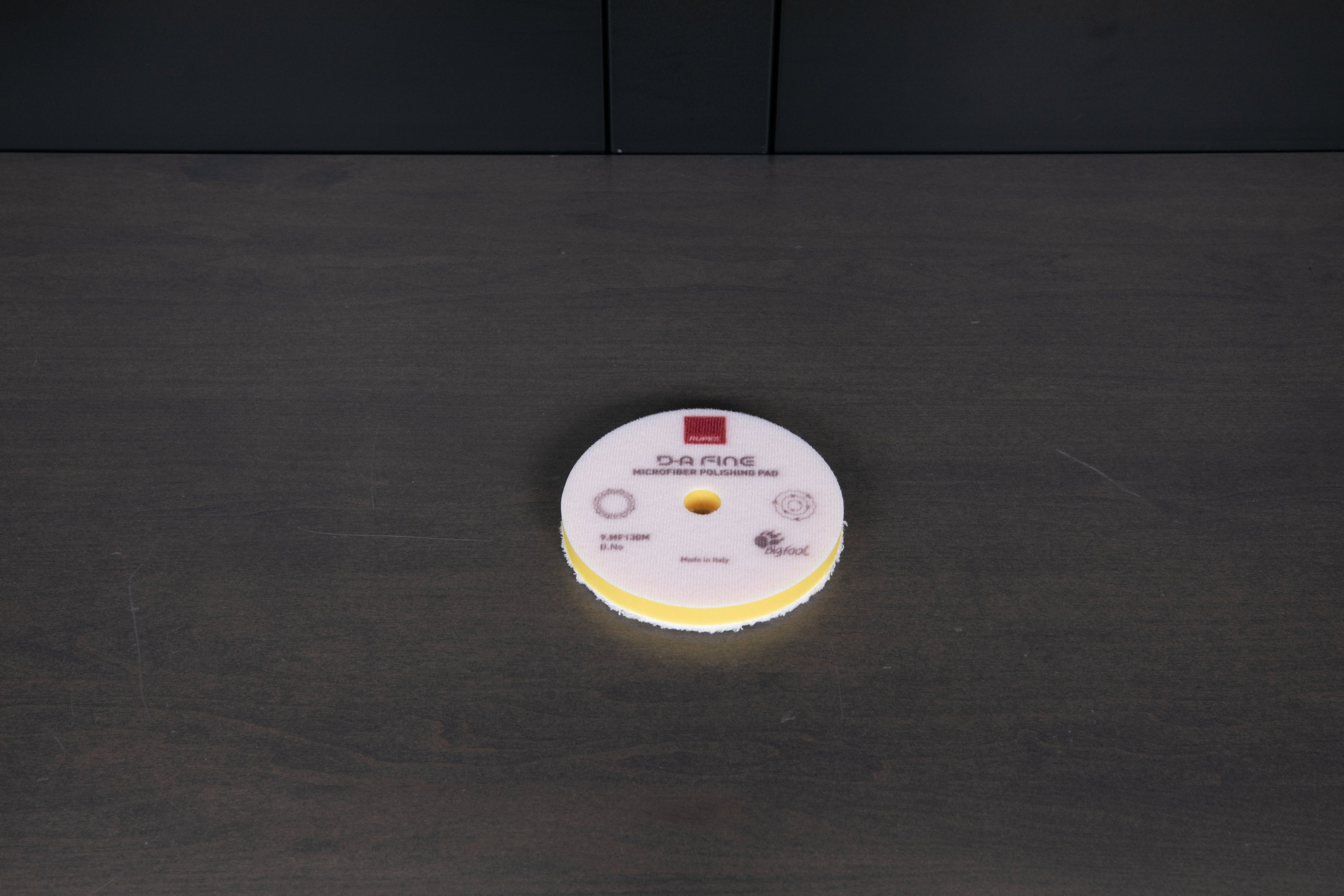 RUPES D-A Yellow Microfiber Polishing Pad for Car Detailing & Paint Correction - Perfect for Auto Body Shops & DIY Enthusiasts