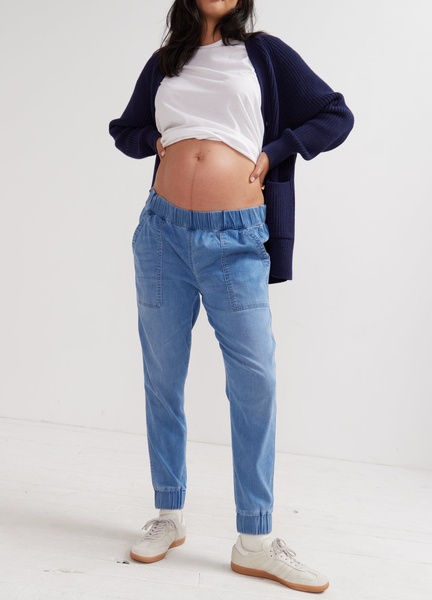 Stylish & Comfortable Easy Denim Joggers for Women & Men - Perfect for Casual Wear, Lounge & Outdoor Activities