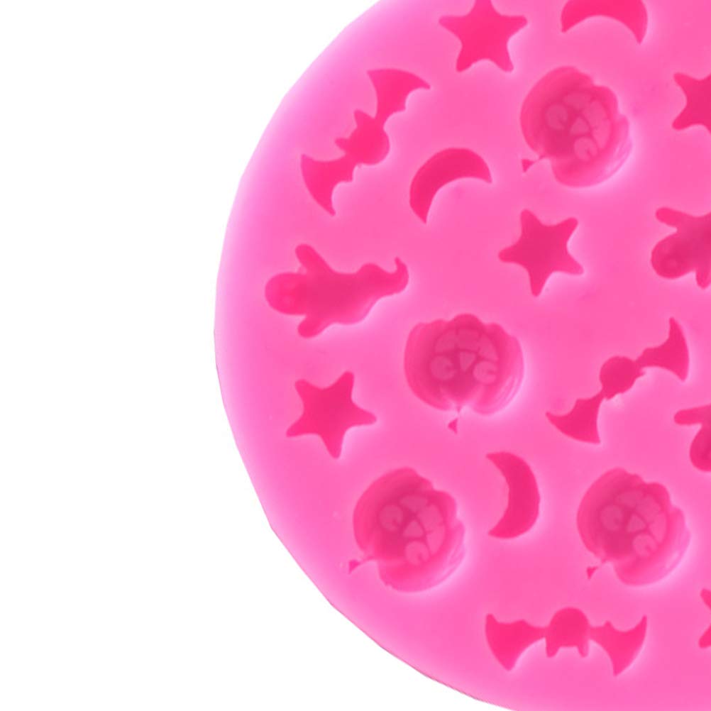 2Pcs Silicone Moon Cake Molds for Gelatin, Cakesicles & Cheese - Halloween Baking Tools | Perfect for DIY Desserts, Party Treats & Holiday Baking