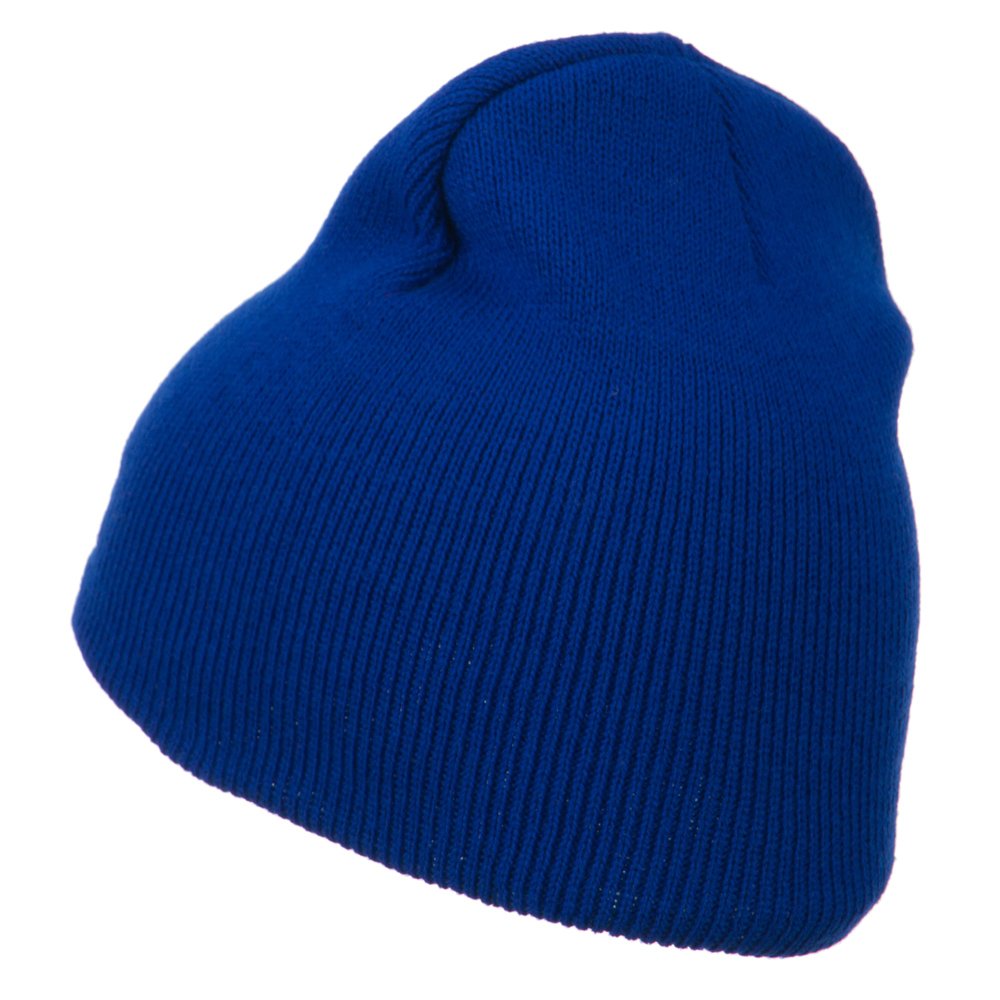 Police Embroidered Short Beanie - Tactical Winter Hat for Law Enforcement & Security - Perfect for Outdoor Work, Patrol & Cold Weather Activities