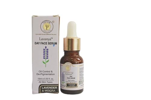 Nourish Your Skin with Lavanya Lavender & Mogra Day Face Serum | Hydrating & Brightening Skincare for Dry & Dull Skin | Perfect for Daily Morning Routine & Under Makeup