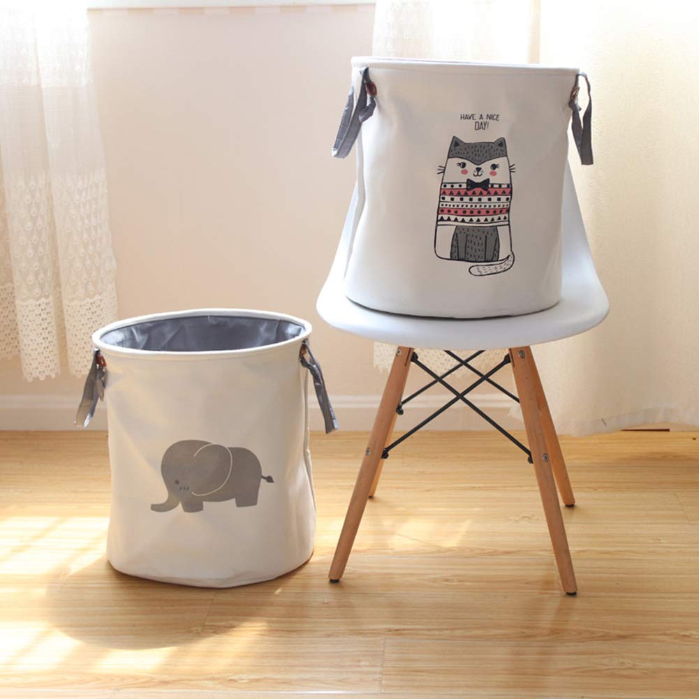Redmoon Foldable Laundry Basket - Waterproof & Dustproof Dirty Clothes Hamper with Handles, Storage Organizer for Towels, Clothes & Daily Necessities - Perfect for Bedroom, Bathroom & Laundry Room Organization