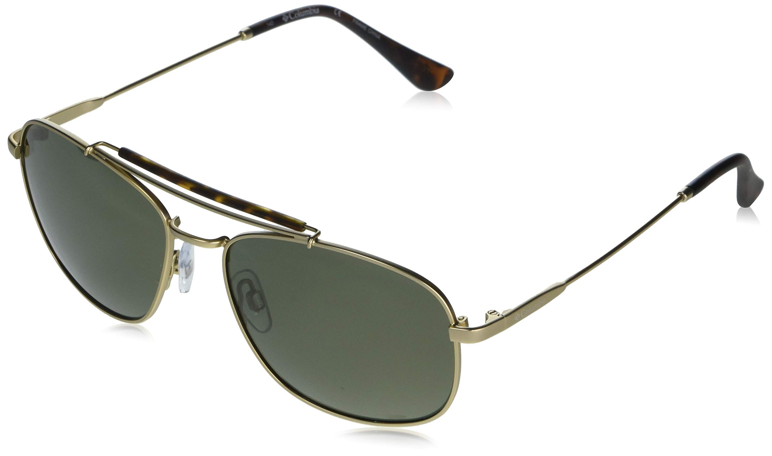 Columbia Women's Trail Dash Aviator Sunglasses - UV Protection Polarized Lens for Hiking, Running & Outdoor Activities