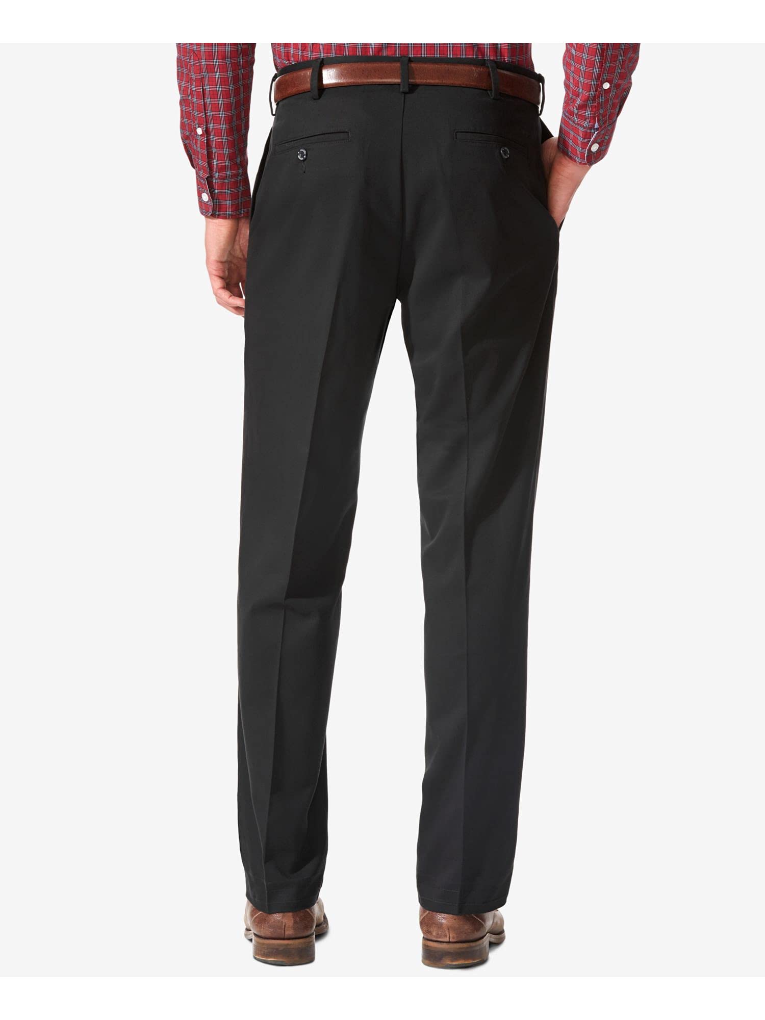 Dockers Men's Relaxed Fit Comfort Khaki Pants - Casual Work Pants for Office & Travel | Comfortable Stretch Fabric for All-Day Wear