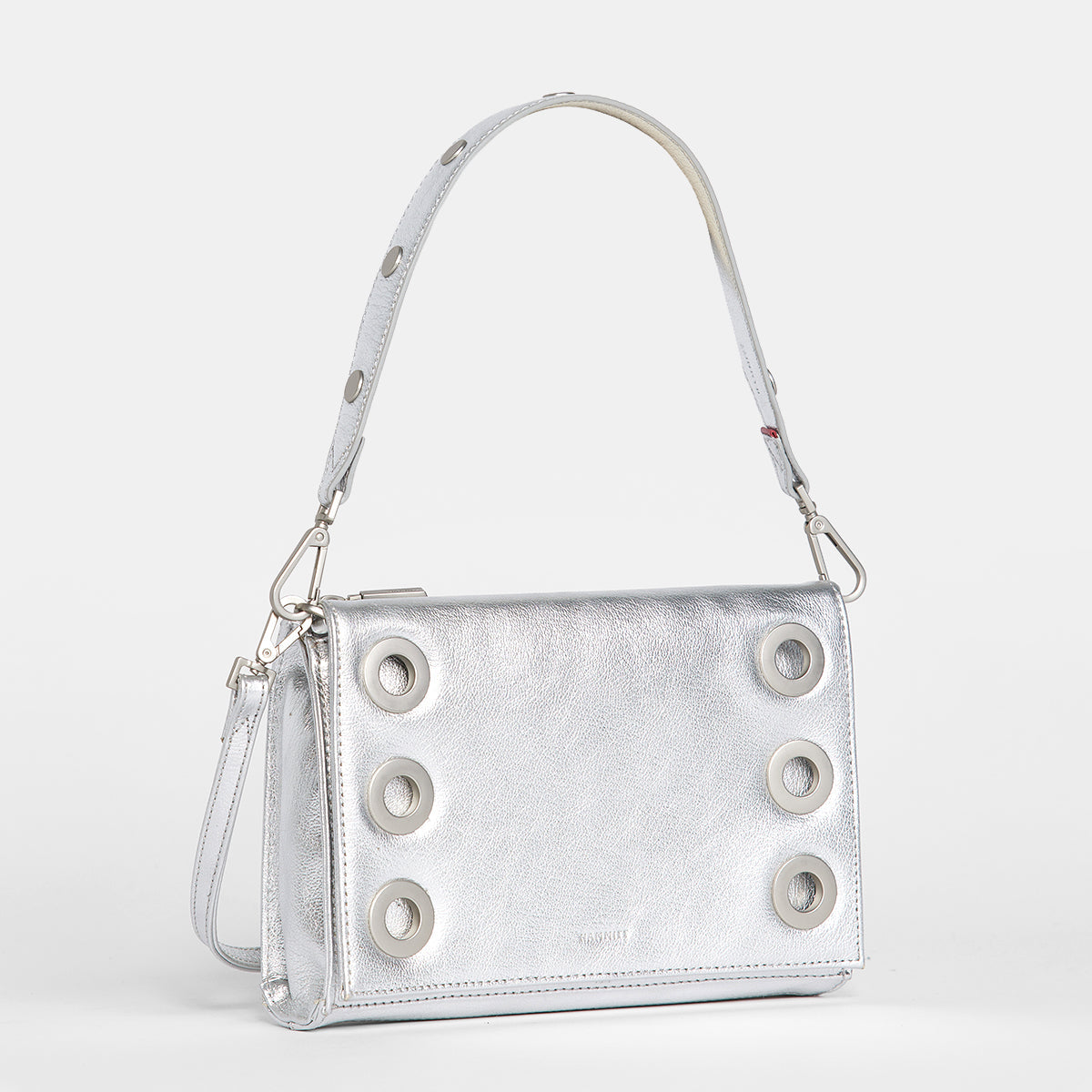 Montana Clutch - Sidewalk Silver/Brushed Silver Small Crossbody Bag for Women | Fashionable Everyday Purse for Work, Travel & Date Night