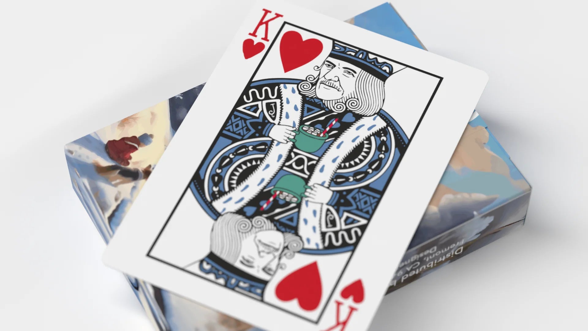 Orbit Christmas Playing Cards V3 - Premium Holiday-Themed Deck for Family Games & Magic Tricks | Perfect for Christmas Parties, Stocking Stuffers & Card Collectors