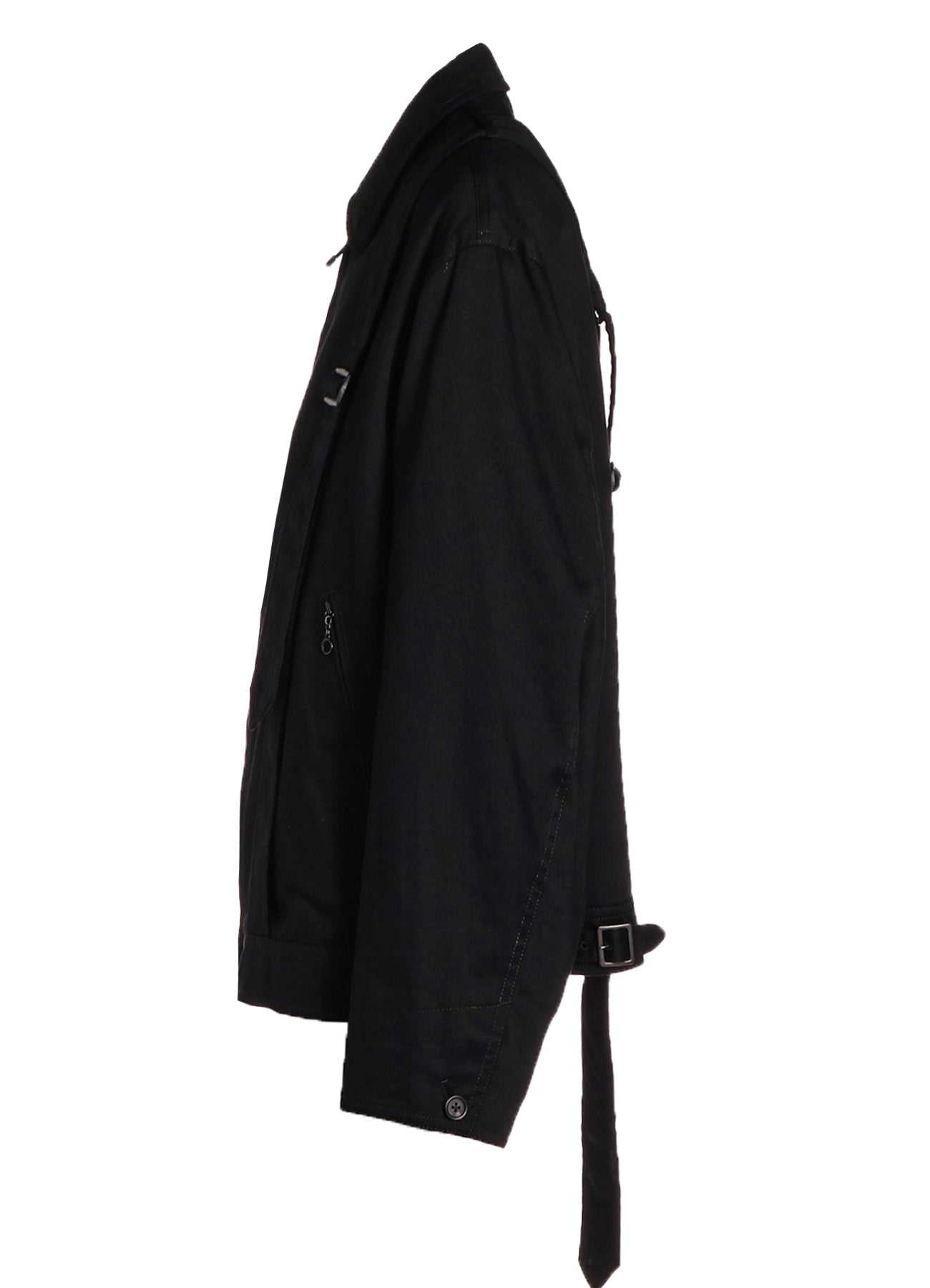 Stylish Cotton Twill Oversized Belted Y Blouson Jacket for Women | Casual & Chic Outerwear for Everyday Wear