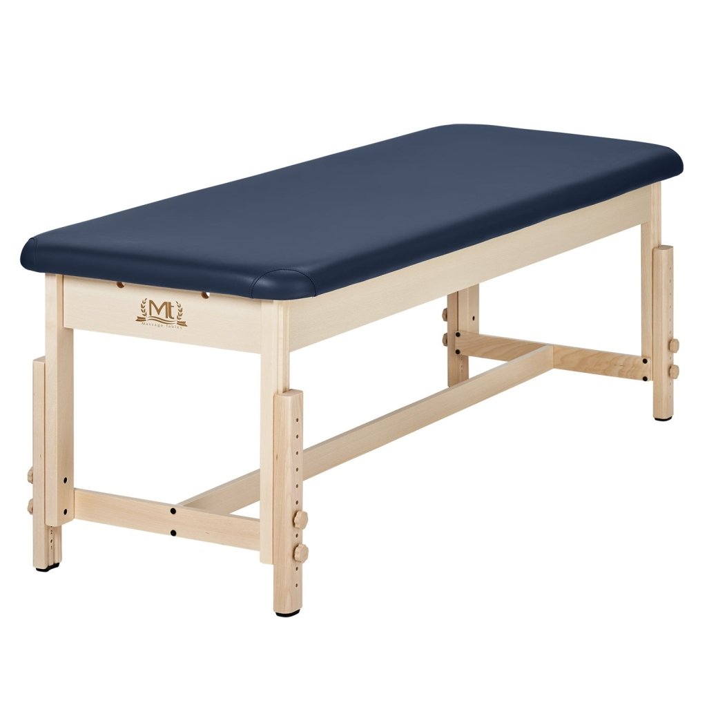 Professional Master Massage 28 Harvey Treatment Stationary Massage Table - Portable Spa Table for Physical Therapy, Chiropractic & Home Use