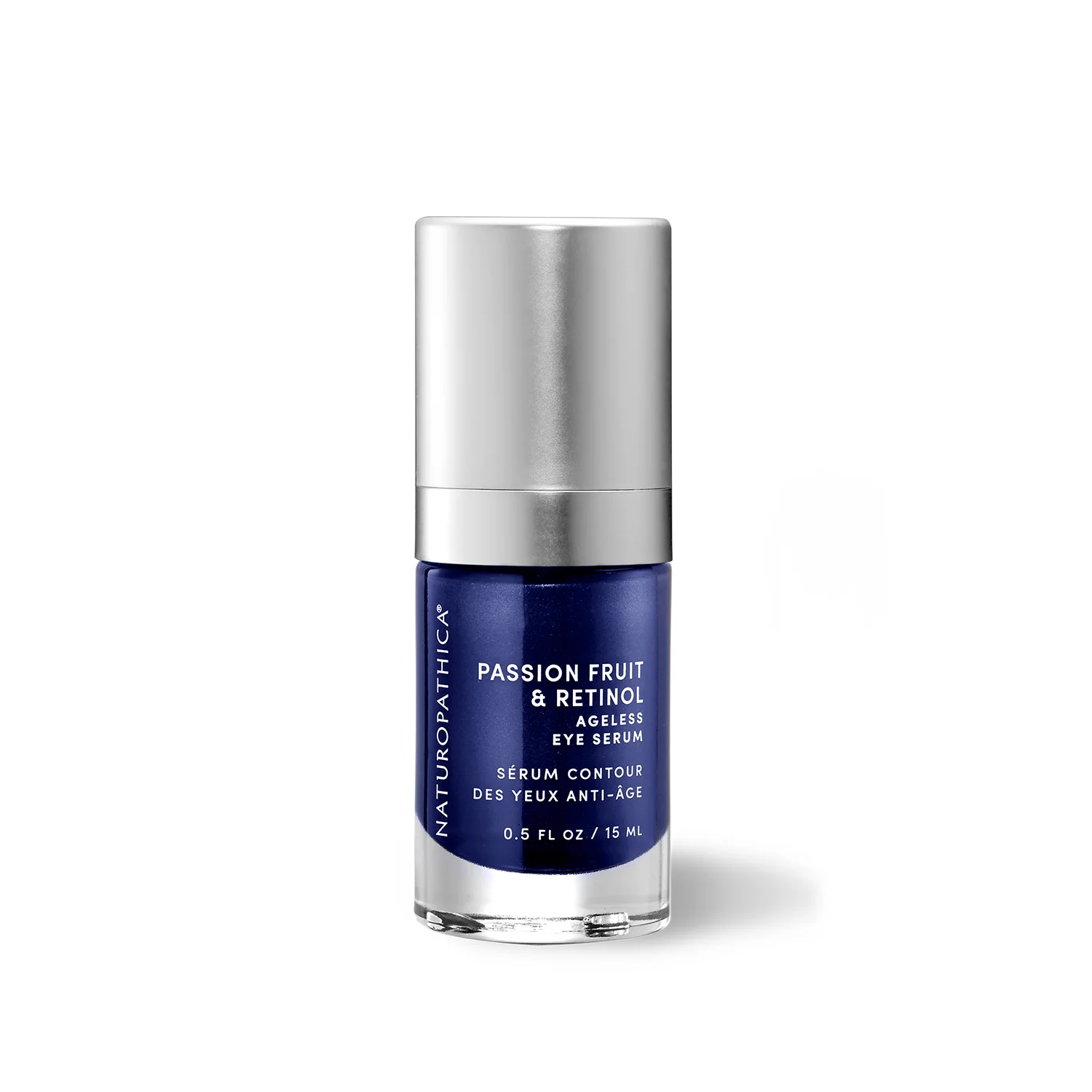 Naturopathica Passion Fruit & Retinol Ageless Eye Serum - Anti-Aging Eye Treatment for Dark Circles, Wrinkles & Puffiness - Perfect for Nighttime Skincare Routine & Daily Use