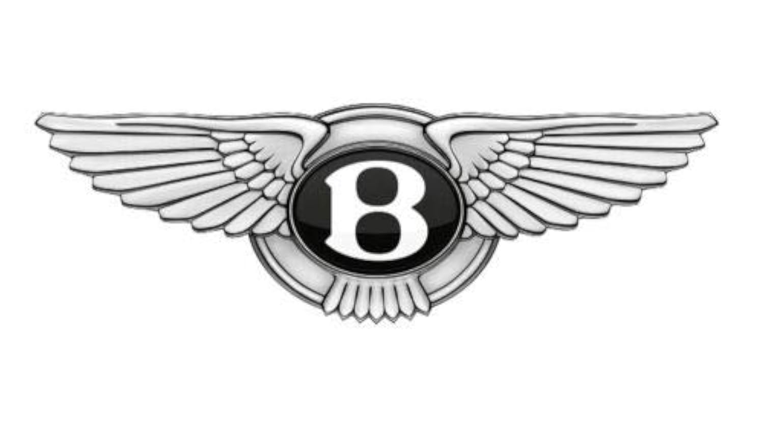 Bentley Logo Emblem Sticker - Premium Vinyl Decal for Cars, Trucks, Laptops, Walls & Phones - Waterproof & UV Resistant - Perfect for Auto Enthusiasts, Office Decor & Personalizing Devices