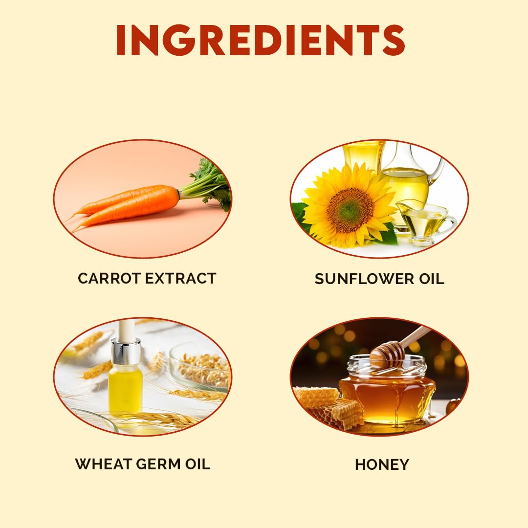 Jovees Herbal De-Tan Face Pack with Wheat Germ & Carrot | Natural Tan Removal & Skin Brightening Treatment | 100% Herbal, Paraben & Alcohol Free | 100g | Perfect for Sun-Damaged Skin & Post-Vacation Glow Recovery