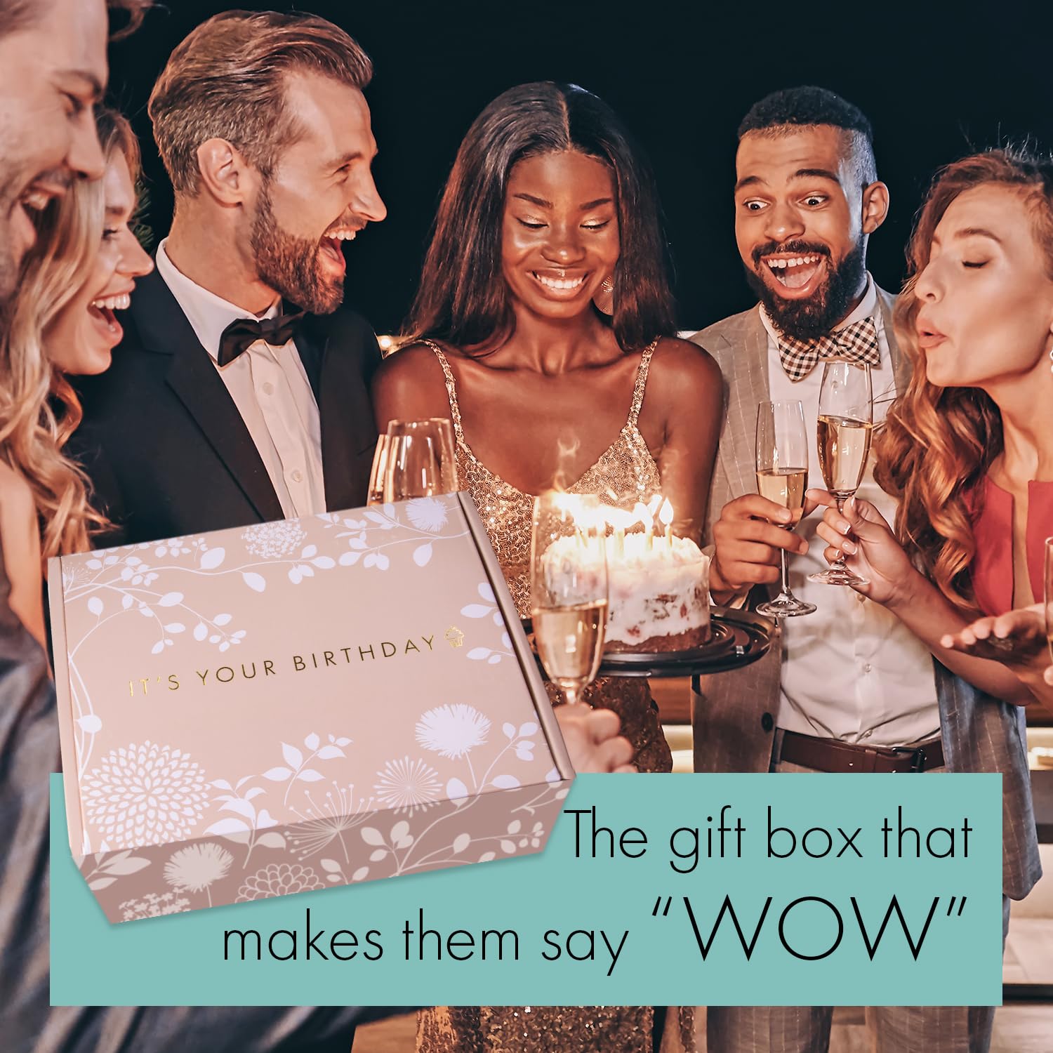 Luxury 21st Birthday Gift Baskets for Women - Elegant British-Designed Present for Her | Perfect Birthday Gift for Best Friend, Sister or Daughter | Ideal for Milestone Celebrations, Graduation Gifts & Special Occasions