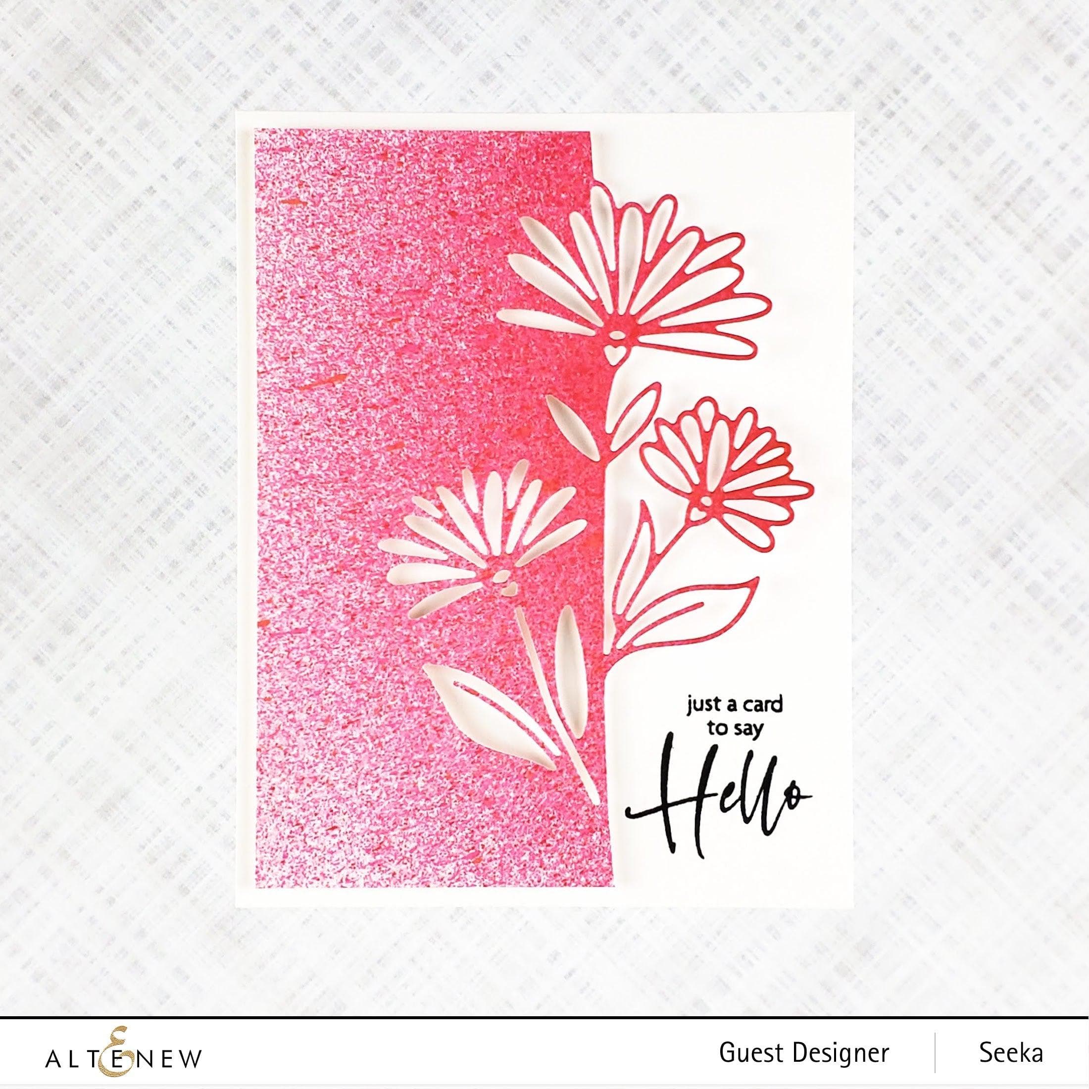 Edged Wildflower Die - Precision Metal Cutting Die for Scrapbooking, Card Making, and DIY Crafts - Perfect for Handmade Greeting Cards, Invitations, and Paper Crafts