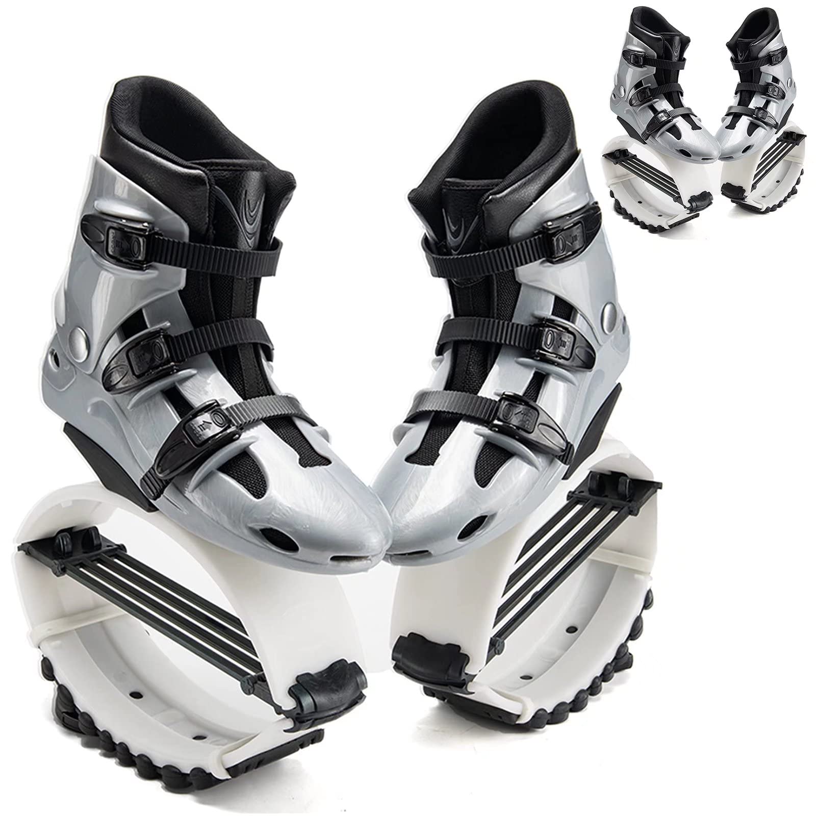 HADMB Unisex Anti-Gravity Bounce Shoes for Fitness Workout & Exercise - No Assembly Required Kangoo Boots - Perfect for Gym Training, Outdoor Jogging and Home Workouts