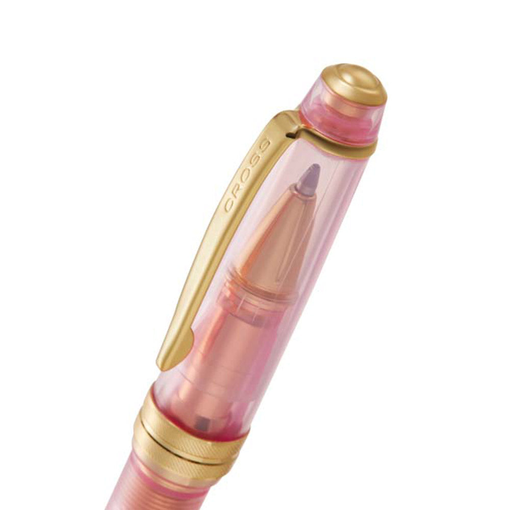 Cross Bailey Light Translucent Pink Sapphire Resin Ballpoint Pen - Premium Writing Instrument for Office, School & Gift Giving