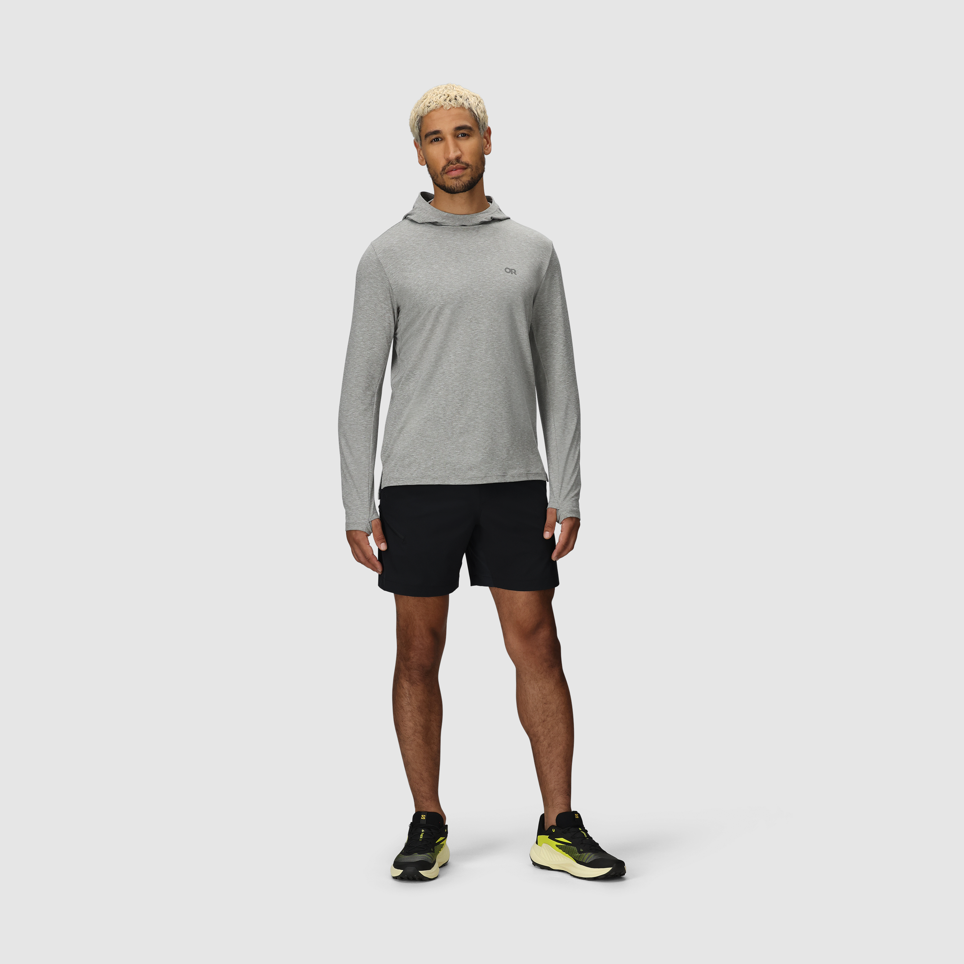 ActiveIce Spectrum Sun Hoodie for Men - UPF 50+ UV Protection, Lightweight & Breathable - Perfect for Hiking, Running, and Outdoor Activities