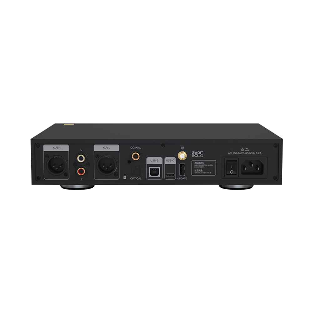 Eversolo DAC Z8 High-Resolution Headphone Amplifier & Digital-to-Analog Converter - Perfect for Audiophiles, Studio Monitoring & Home Audio Systems